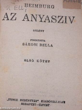 Az anyasziv I-III.