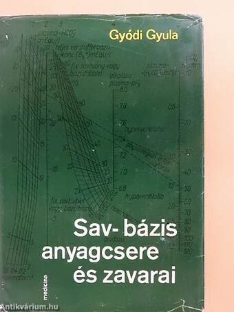 Sav-bázis anyagcsere és zavarai