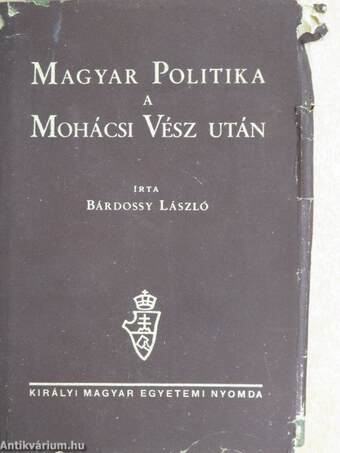 Magyar politika a Mohácsi vész után