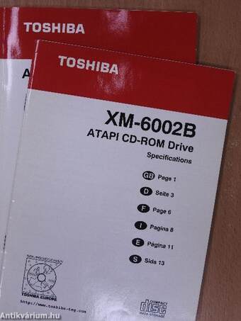 Toshiba - Atapi CD-ROM Drives