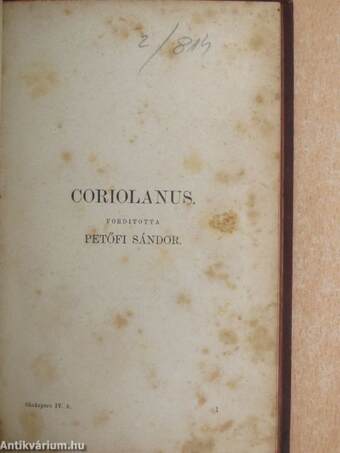 Coriolanus