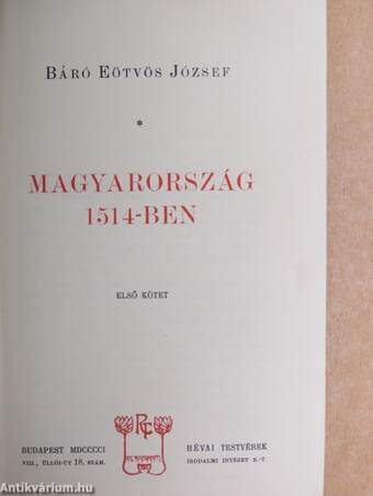 Magyarország 1514-ben I-II.