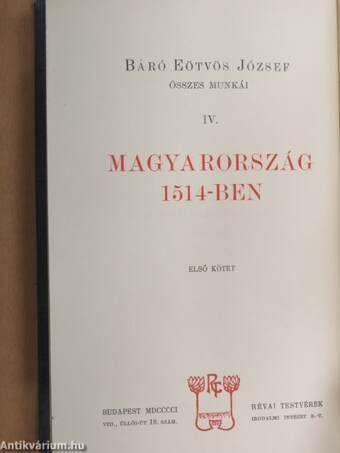 Magyarország 1514-ben I-II.