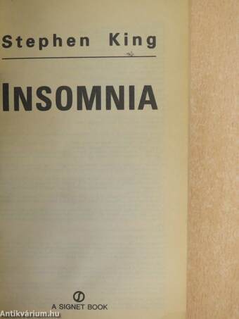 Insomnia