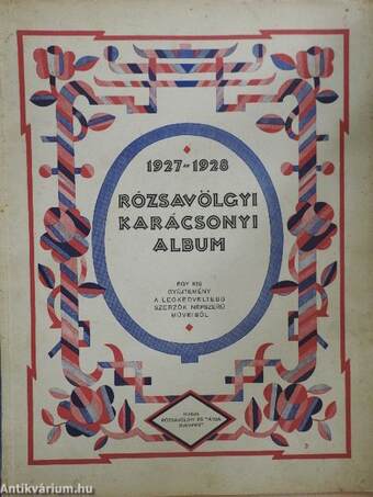 Rózsavölgyi album Karácsony 1927-1928.