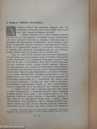 Magyar Kultúra 1921. május