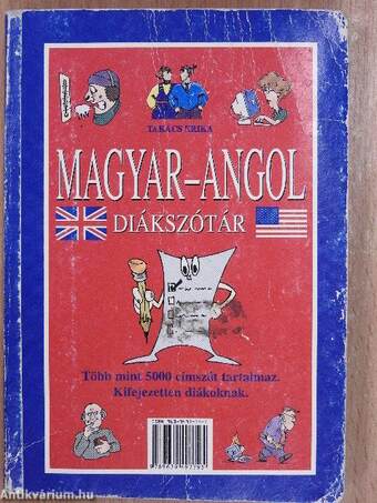 Magyar-angol/angol-magyar diákszótár