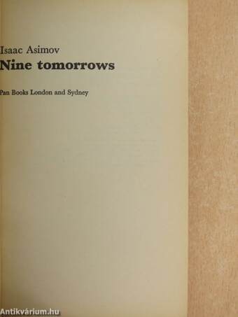 Nine tomorrows