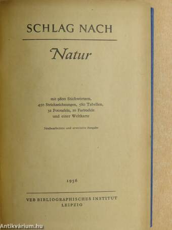 Schlag nach - Natur