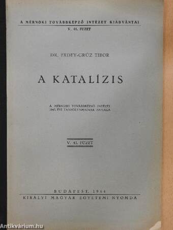 A katalízis