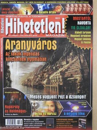 Hihetetlen! 2013. (nem teljes évfolyam)