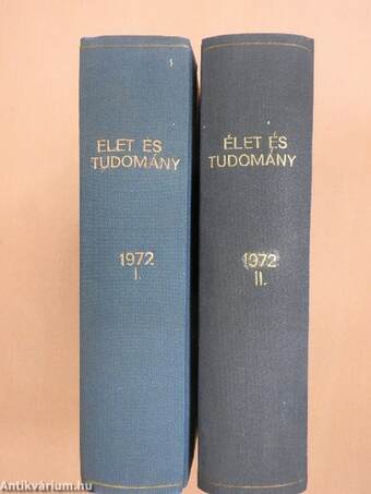 Élet és Tudomány 1972. január-december I-II.