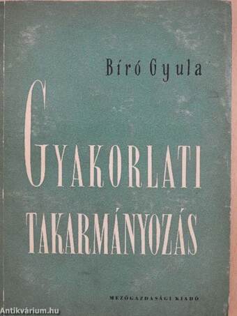 Gyakorlati takarmányozás