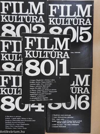 Filmkultúra 1980. január-december