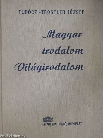 Magyar irodalom/Világirodalom II.