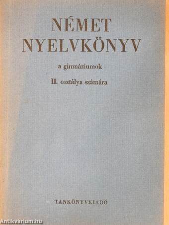 Német nyelvkönyv II.