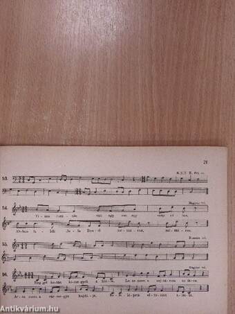 Szolfézs példatár - Alsófok II.