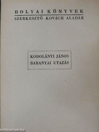 Baranyai utazás