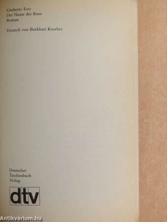 Der Name der Rose