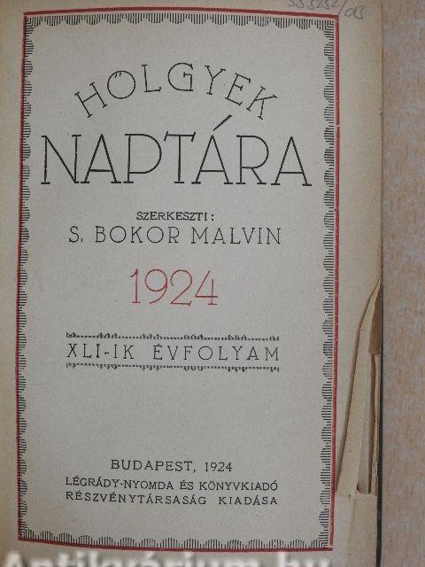 Hölgyek Naptára 1924.