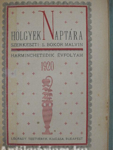 Hölgyek naptára 1920.
