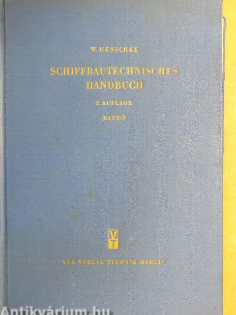 Schiffbautechnisches Handbuch 3.