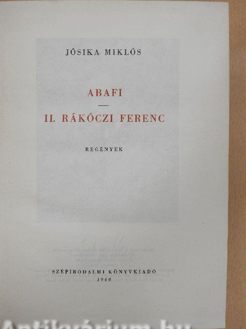 Abafi/II. Rákóczi Ferenc
