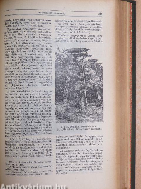Természettudományi Közlöny 1932. január-december/Pótfüzetek a Természettudományi Közlönyhöz 1932. január-december