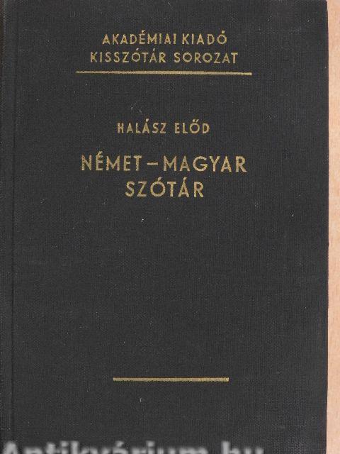 Német-magyar szótár