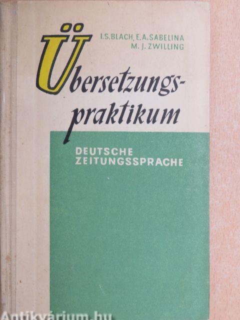 Übersetzungspraktikum