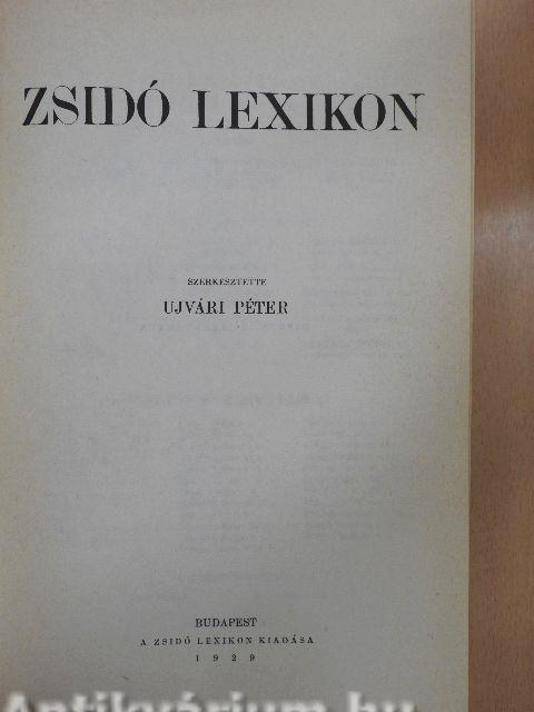 Zsidó lexikon