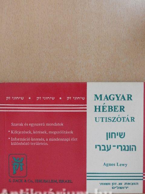 Magyar-héber utiszótár