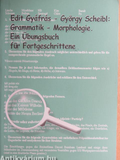 Grammatik-Morphologie