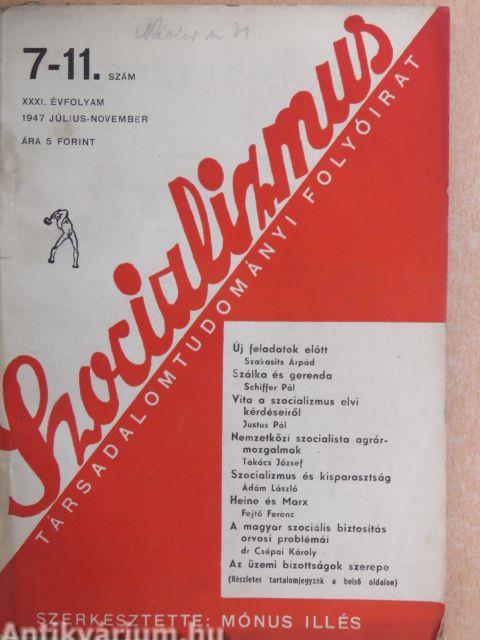 Szocializmus 1947. július-november