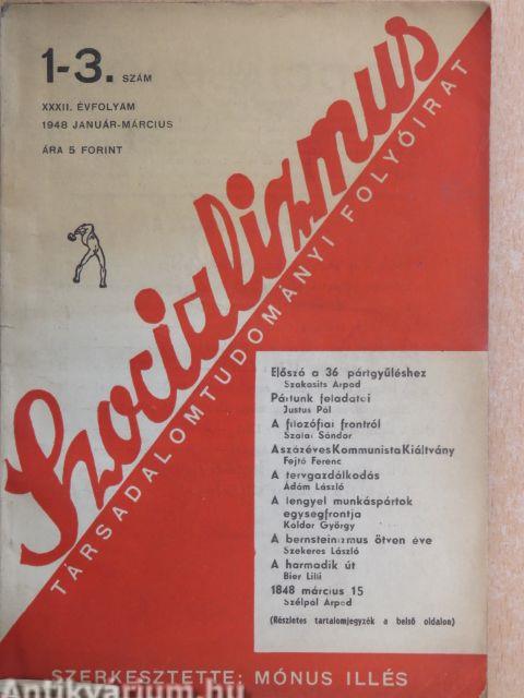 Szocializmus 1948. január-március