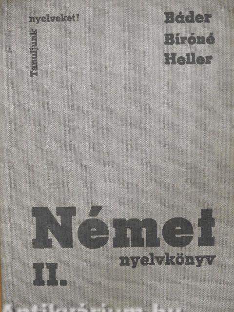 Német nyelvkönyv II.