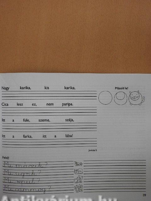 Játékház - Betűtanítás - Írásfüzet II.