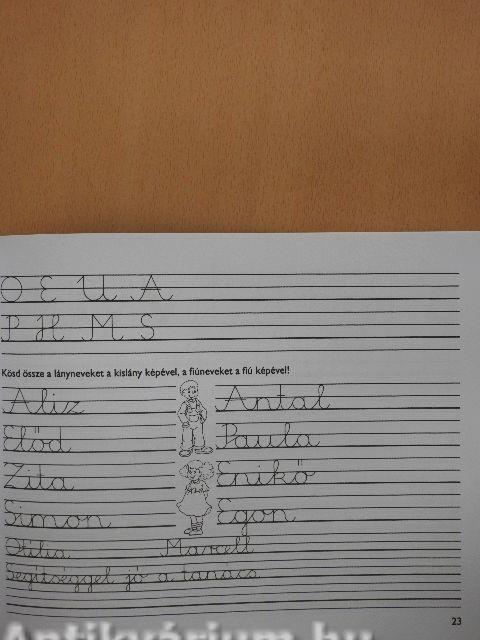 Játékház - Betűtanítás - Írásfüzet II.