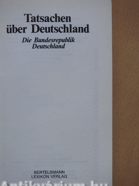Tatsachen über Deutschland