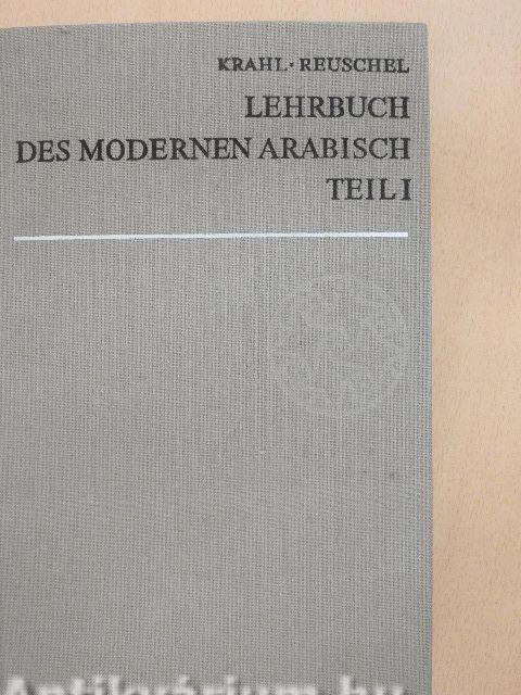 Lehrbuch des modernen Arabisch I.