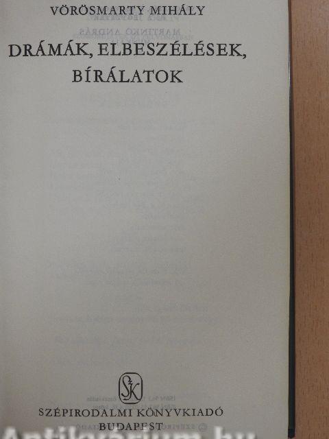 Drámák, elbeszélések, bírálatok III. (töredék)