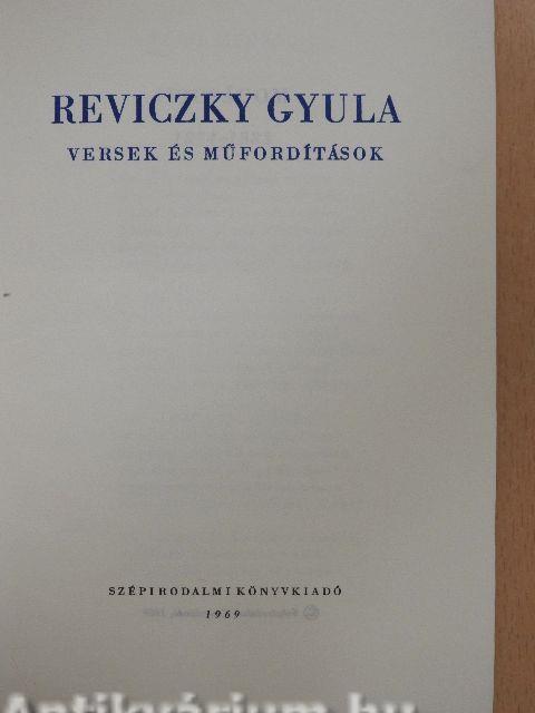 Reviczky Gyula művei I-II.