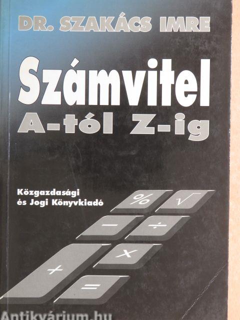 Számvitel A-tól Z-ig