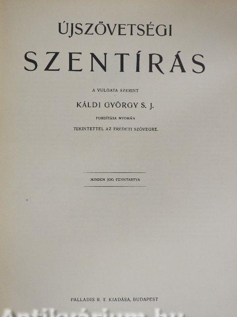 Újszövetségi Szentírás