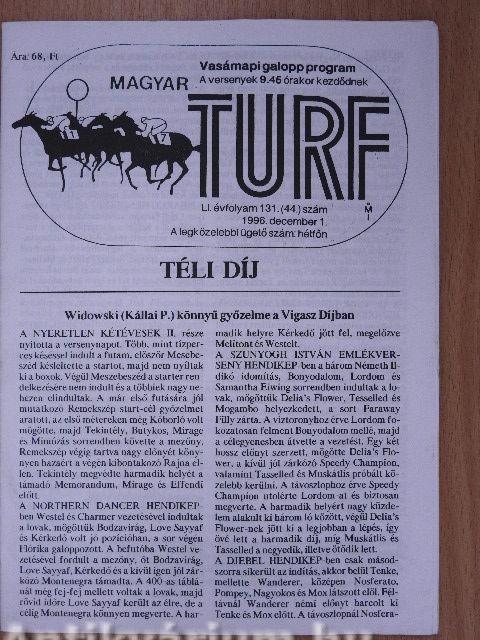 Magyar Turf 1996. + Jubileumi lapszám