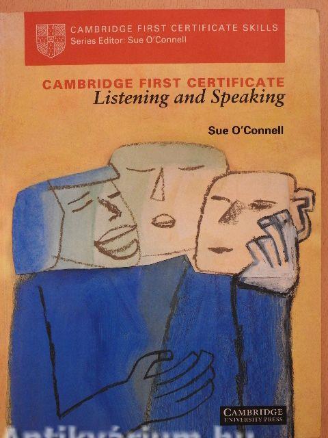 Cambridge First Certificate - Listening and speaking