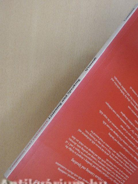 Cambridge First Certificate - Listening and speaking