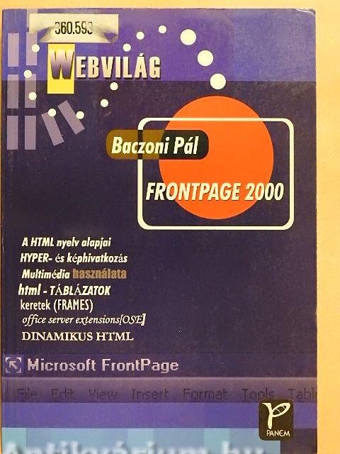 FrontPage 2000