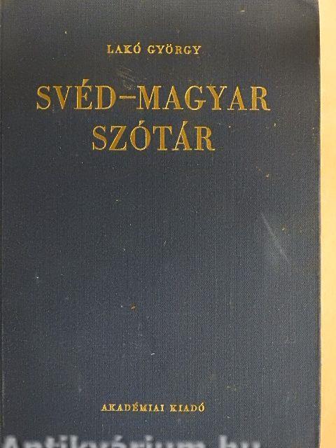 Svéd-magyar szótár