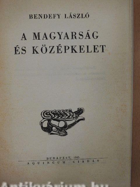 A magyarság és Középkelet